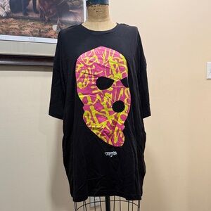 Fashion Nova Drip Star Black T-Shirt